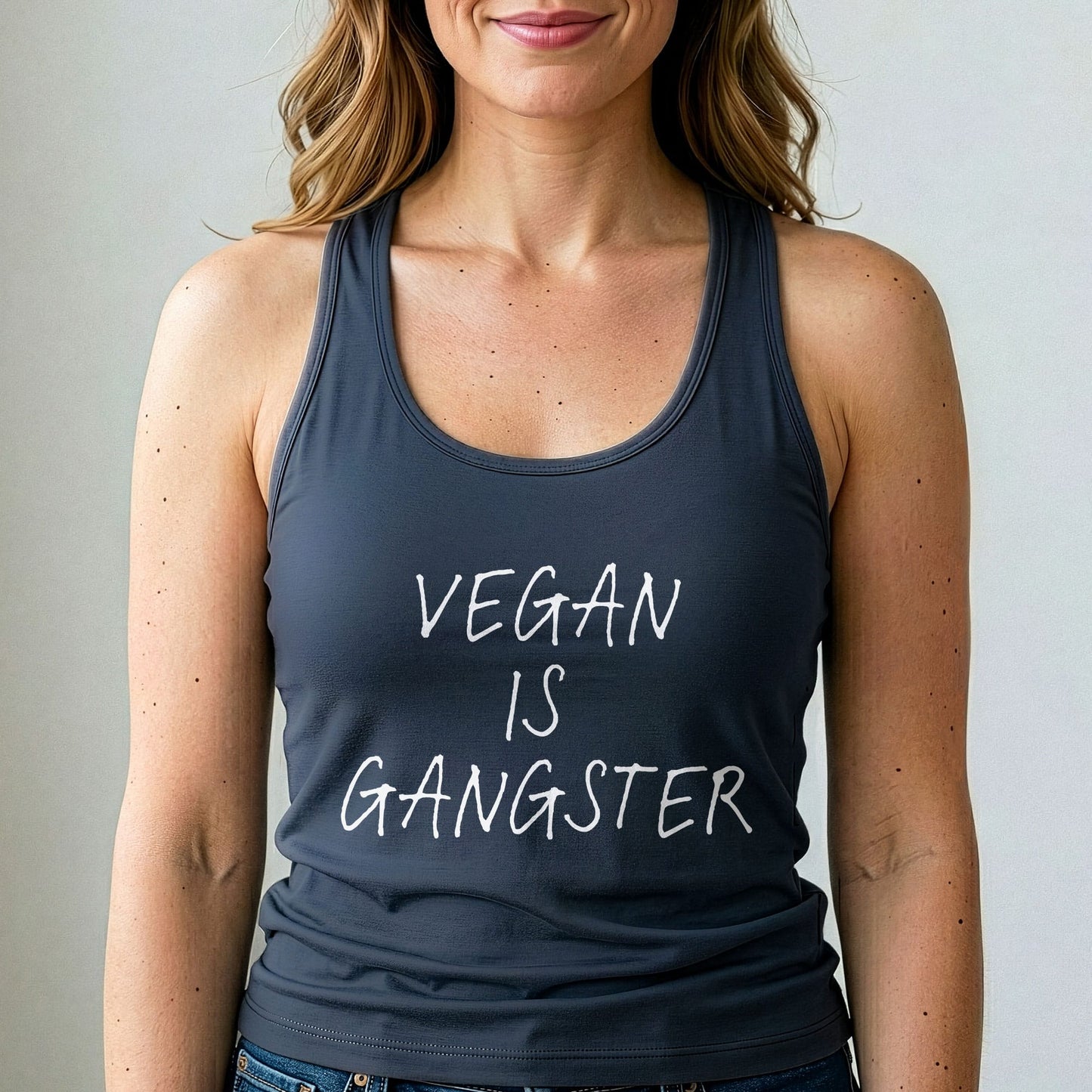 Vegan Is Gangster Vegan Tank Top