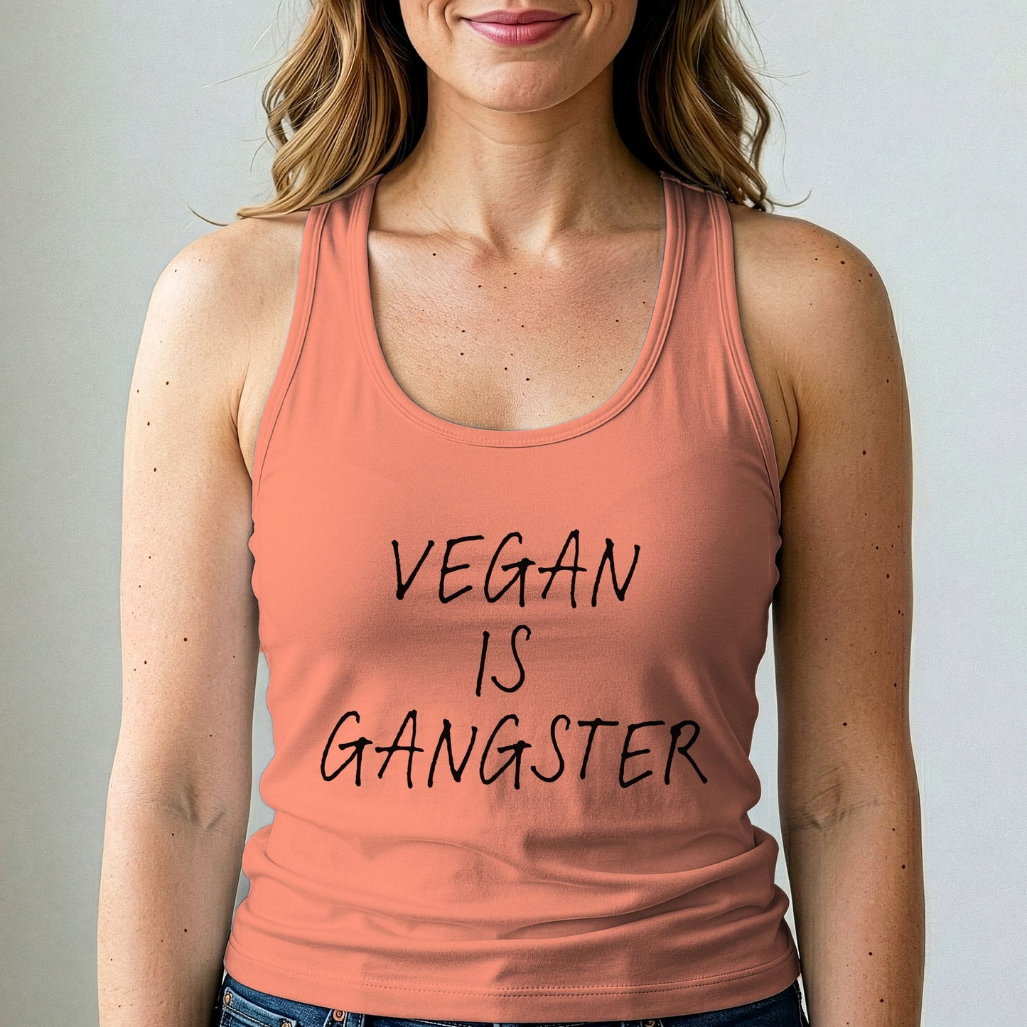 Vegan Is Gangster Vegan Tank Top