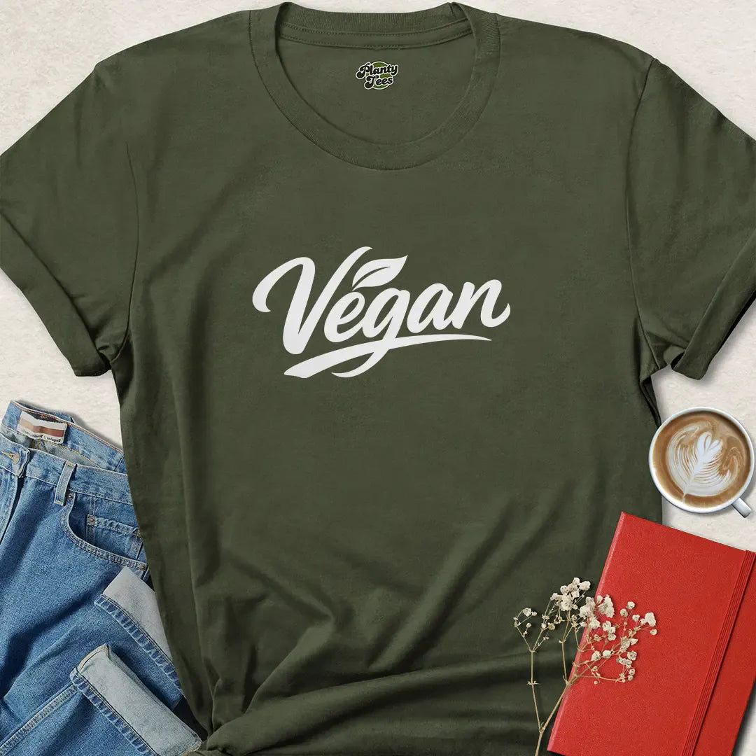 Minimalist Vegan Shirt – Clean, Bold Vegan Lifestyle Tee