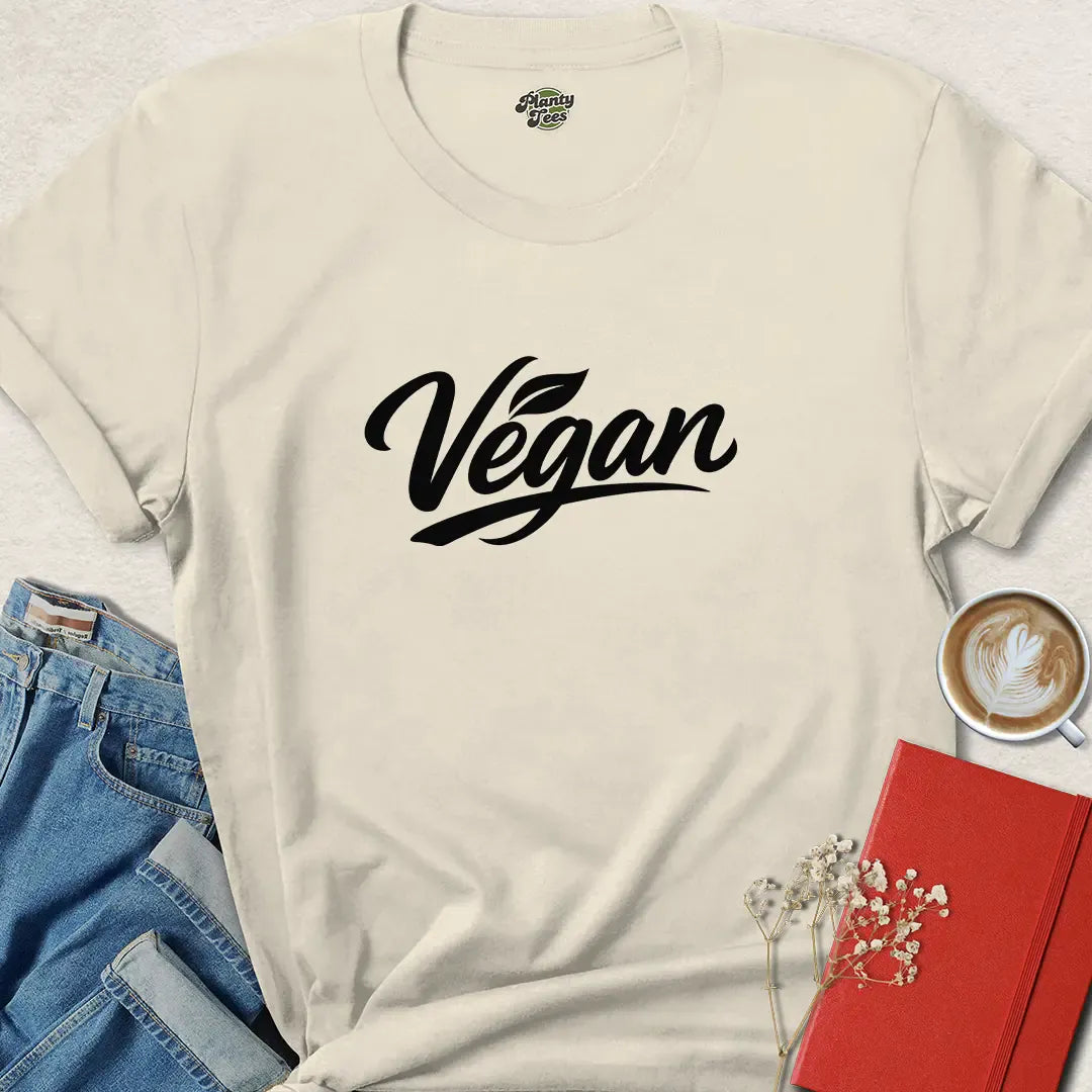 Minimalist Vegan Shirt – Clean, Bold Vegan Lifestyle Tee