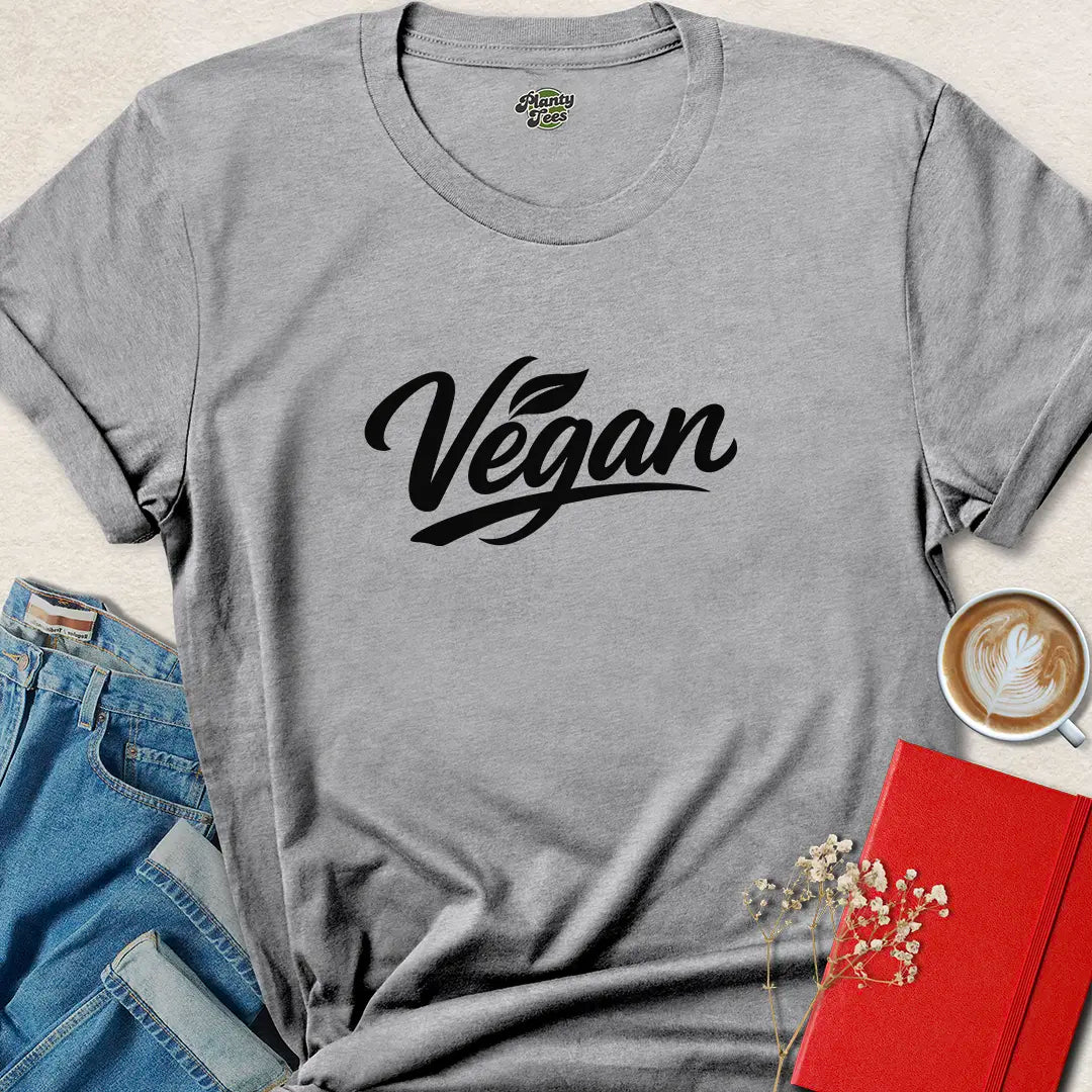 Minimalist Vegan Shirt – Clean, Bold Vegan Lifestyle Tee