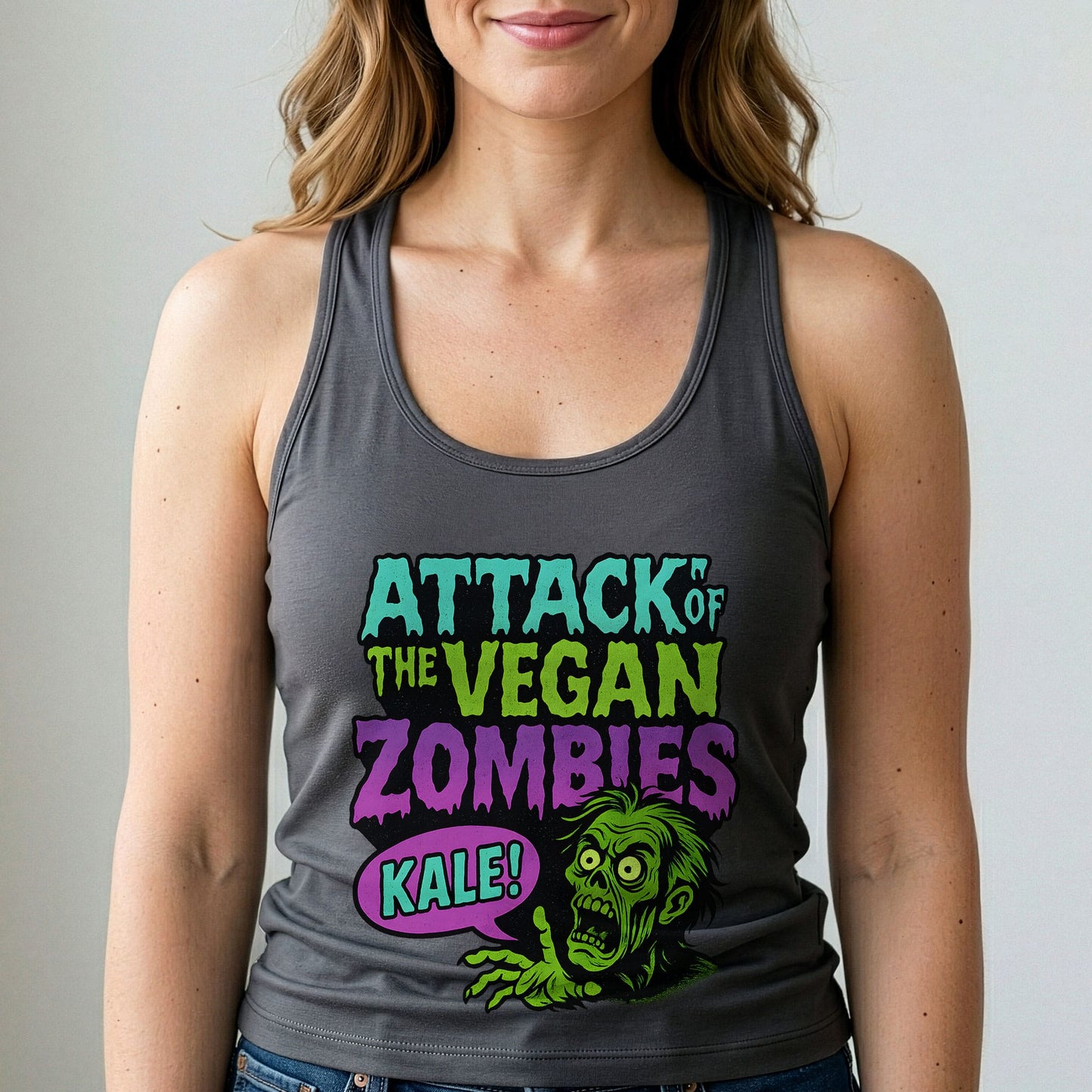 Vegan Zombie Tank Top