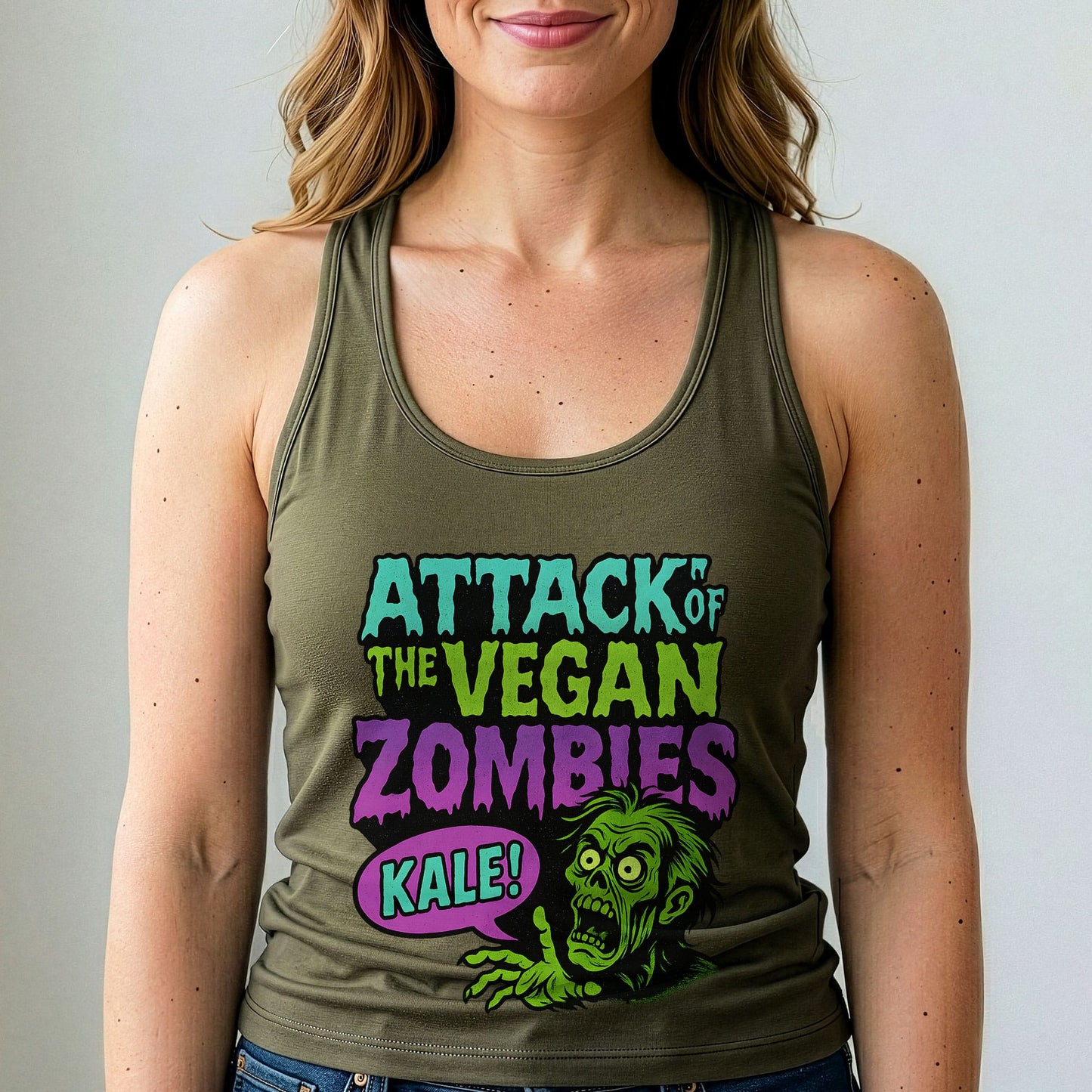 Vegan Zombie Tank Top