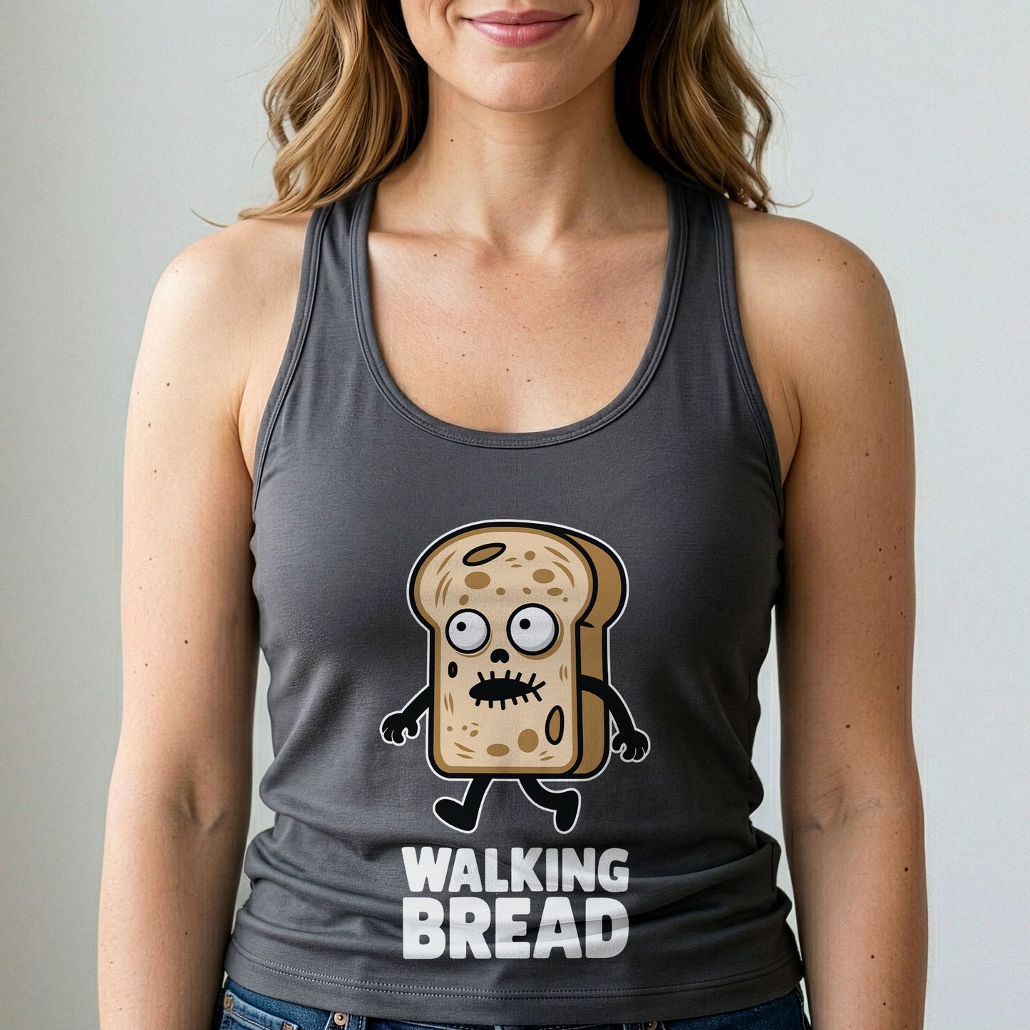 Walking Bread Women's Tank