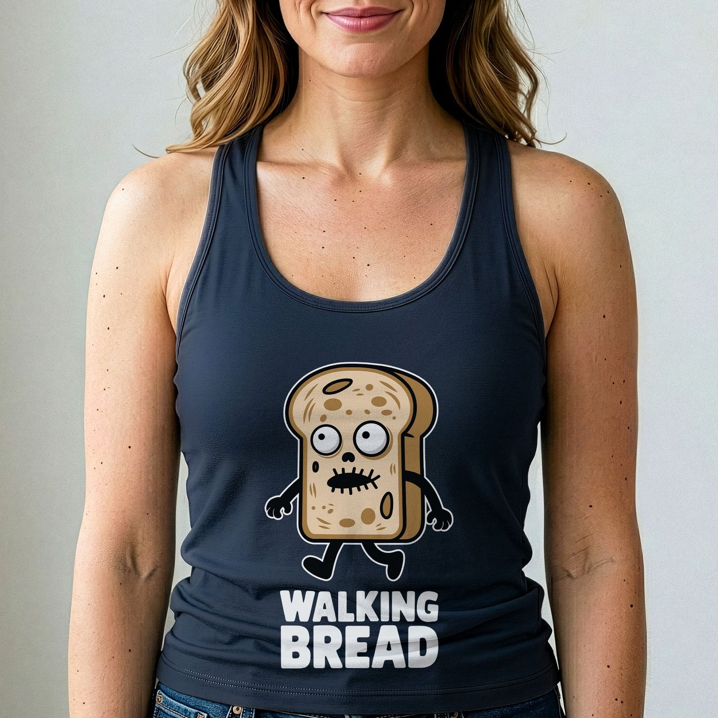 Walking Bread Women's Tank